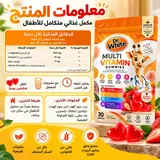 معلومات العبوة والعناصر الغذائية